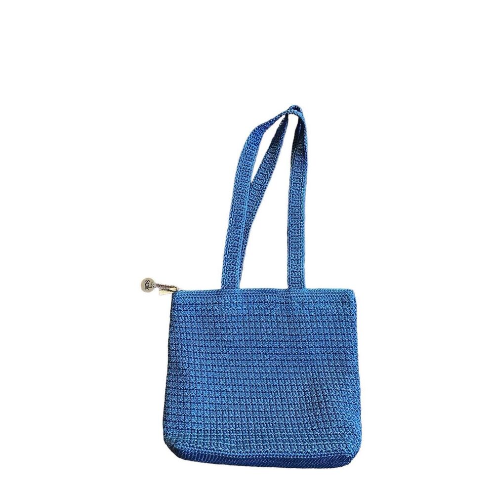 the‎ sak crochet shoulder bag blue
